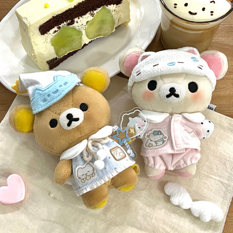 ［ぬい服］10cm 無属性 ぬいぐるみ用 お洋服【星星】