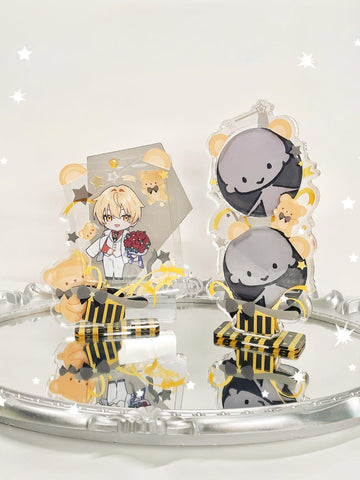 ［推し活グッズ］缶バッジ アクリルフレーム58mm【BQN5SG】