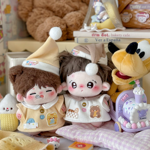［ぬい服］10/20cm 無属性 ぬいぐるみ用服【睡衣】