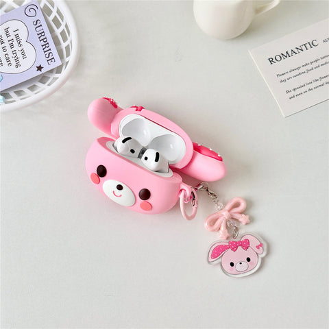 ［サンリオ ］ボンボンリボ イヤホンケース Airpods Pro 1/2/3/4【FBDHQV】