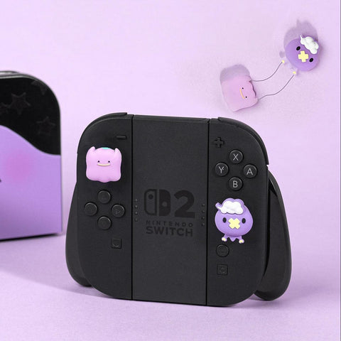 ［switch］switch/OLED/Lite/switch2 アナログスティックカバーセット【BFCLNR】
