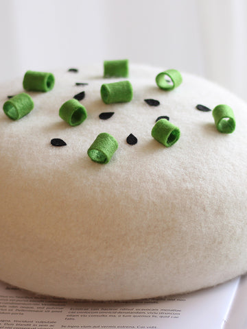 ［ファッション］生煎饅頭 ウール ベレー帽【UO32DH】