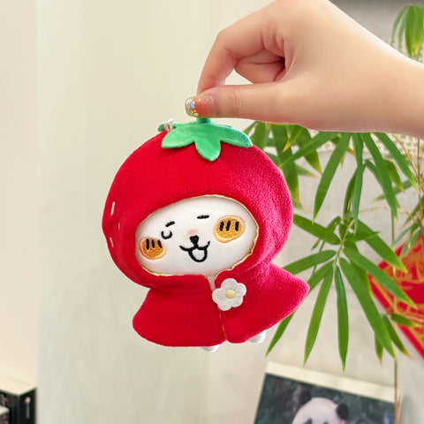 ［ぬい服］10cm 無属性 ぬいぐるみ用 お洋服【草莓】