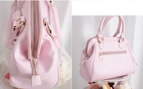 ［バッグ］ロリータ レース ハンドバッグ【O5QG1L】