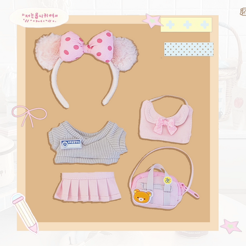 ［ぬい服］10cm 無属性 ぬいぐるみ用 お洋服【梦乐园】
