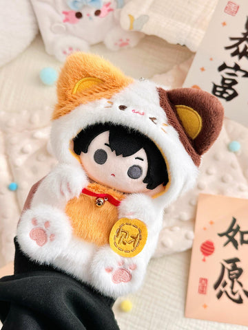 ［ぬい服］10cm 無属性 ぬいぐるみ用 お洋服【招财猫】