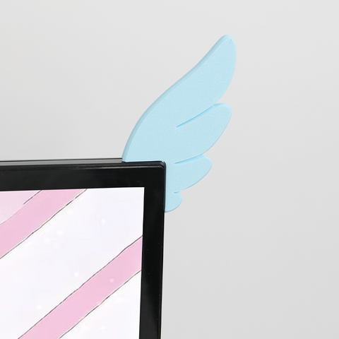 ［メカニカルキーボード］ターモニター 装飾 翼【EQR043】