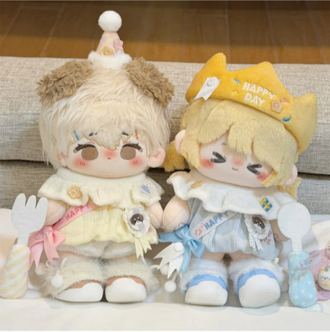 ［ぬい服］20cm 無属性 ぬいぐるみ用服【生日会】