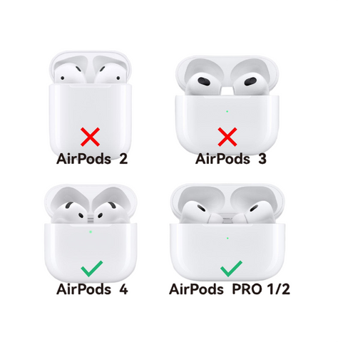 ［AirPodsケース ］イヤホンケース Airpods Pro 1/2/4【R2P6F8】