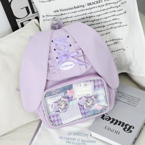 ［バッグ］痛バッグ  ウサ耳 2way リュック【203IU3】