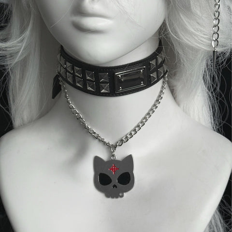 ［ファッション］サブカル パンク ブレスレット チョーカー【3ELUPP】