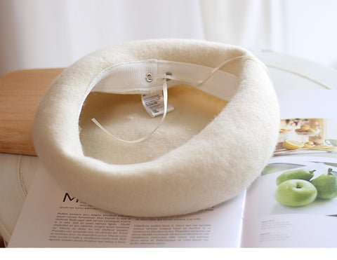 ［ファッション］生煎饅頭 ウール ベレー帽【UO32DH】