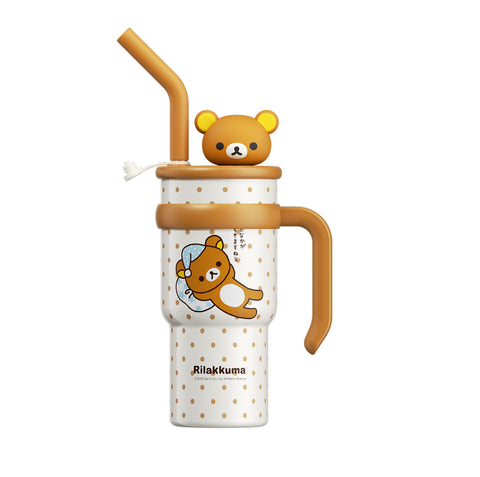 ［キャラグッズ］リラックマ 正規品 ボトル 保温保冷 730ml【C8B3TZ】