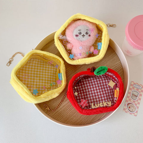 ［推し活グッズ］10cm ぬいぐるみ用 痛ポーチ【77ZJK9】