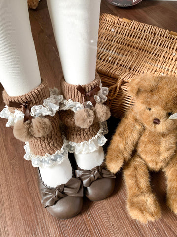 ［ファッション］ロリータ ニットレッグウォーマー 靴下【1YD257】