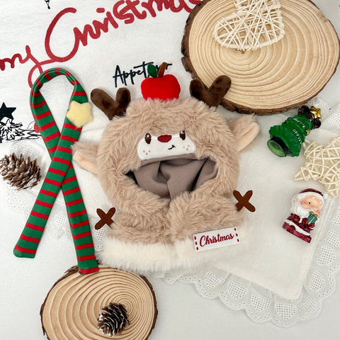 ［ぬい服］10/20cm 無属性 ぬいぐるみ用 お洋服【圣诞】