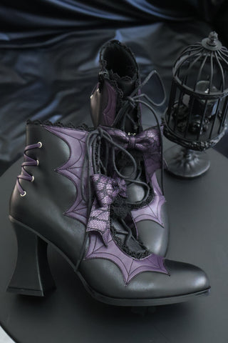 ［靴］ゴシックポインテッドトゥブーツ シューズ【BAW8Y6】