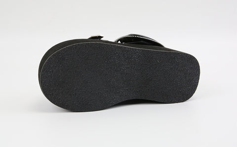 ［靴］ダークパンク フラットフォームブーツ【9PY5FS】