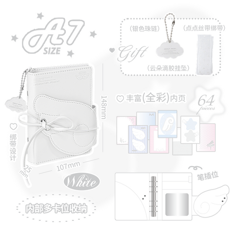 ［推し活グッズ］オリジナル 手帳 バインダー A7【DG3PYX】