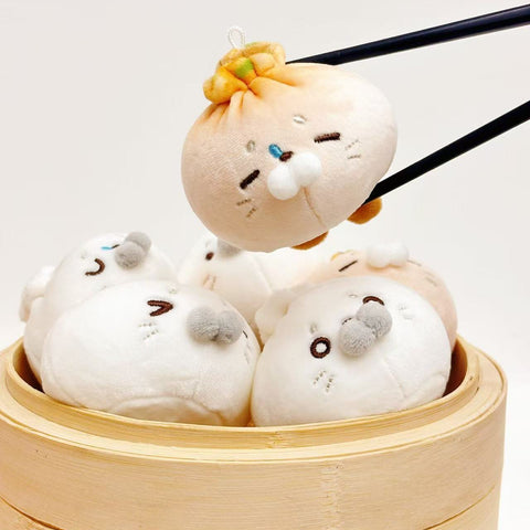 ［ぬい本体］無属性 動物 ぬいぐるみ【小笼包】