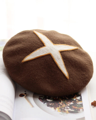 ［ファッション］椎茸 ベレー帽【FW139X】