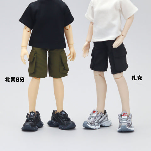 ［BJD服］1/12 ドール用 シューズ 靴 スニーカー【N84R7B】