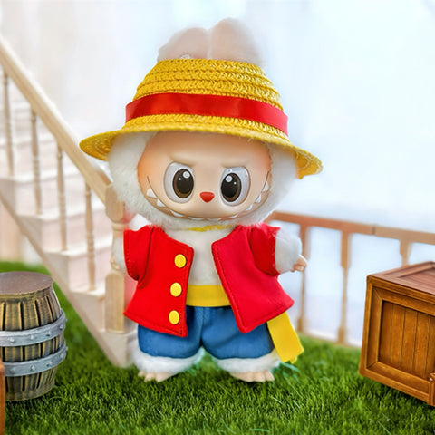［ぬい服］LABUBU ぬいぐるみ用 お洋服【路飞】