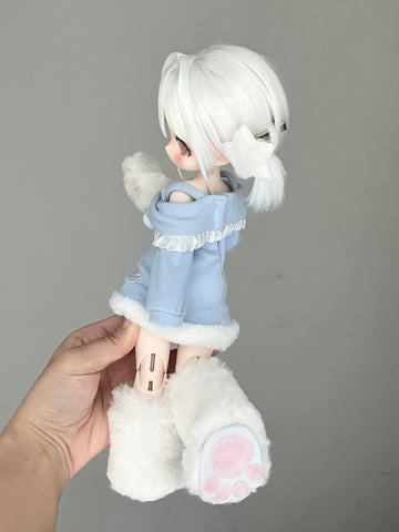 ［BJD服］1/6 1/4 ドール用 ワンピース【猫步】