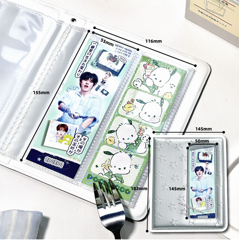 ［推し活グッズ］4カットブック コレクトブック【E6F0E7】