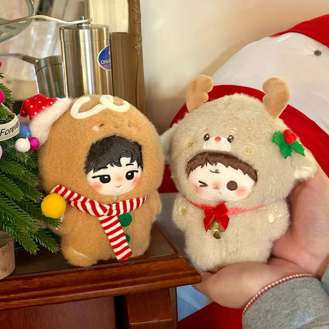 ［ぬい服］10cm 無属性 ぬいぐるみ用 お洋服【圣诞】