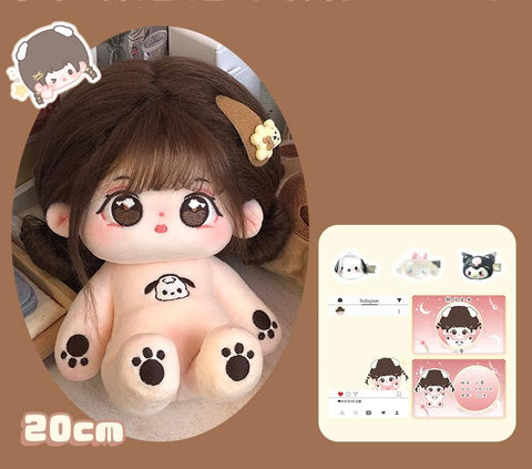 ［ぬい本体］20cm 無属性 ぬいぐるみ本体【小晕】