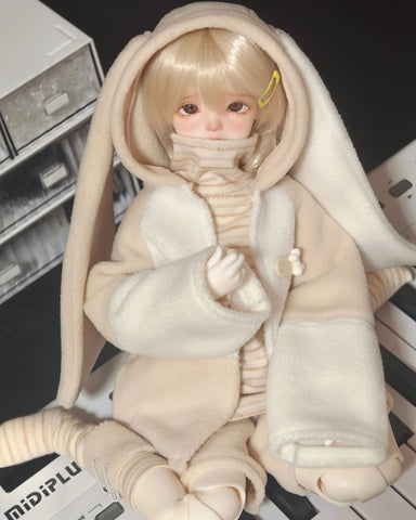 ［BJD服］1/4 1/5 1/6 ドール用 衣装セット【北极兔】