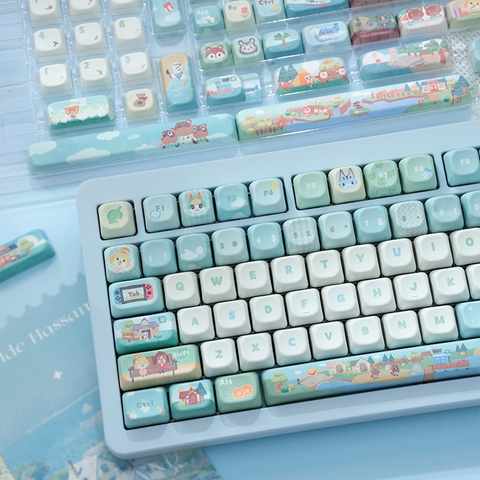 ［メカニカルキーボード］どうぶつの森 MOA/Cherry キーキャップ【0K3XJ0】