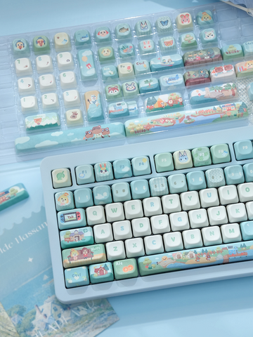 ［メカニカルキーボード］どうぶつの森 MOA/Cherry キーキャップ【0K3XJ0】