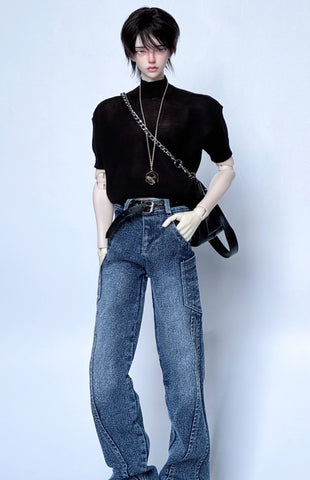 ［BJD服］73/75cm ドール用 衣装 デニム【30EBSR】