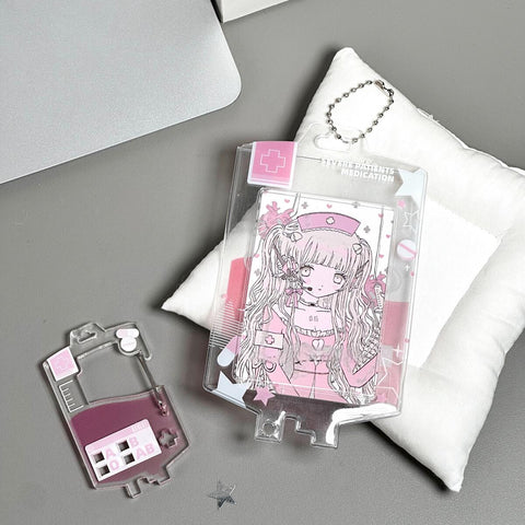 ［推し活グッズ］PVC トレーディングカード用ホルダー【4H1EIT】