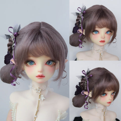 ［BJD小物］1/3 1/4 1/6 1/8 1/12 ドール用ウィッグ【0SSRCQ】
