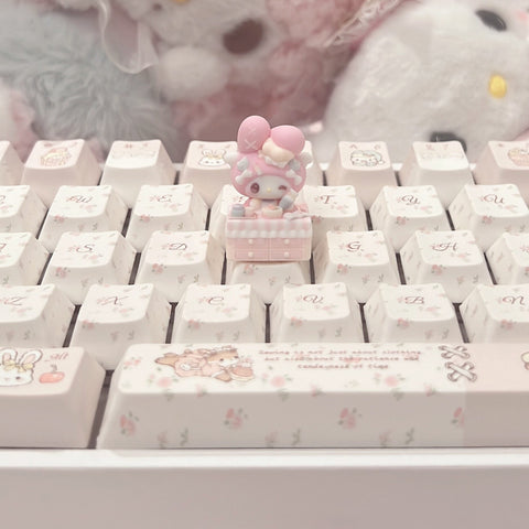 ［サンリオ］マイメロディ＆ピアノ キーキャップ【YKY21H】