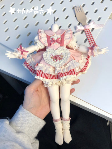 ［BJD服］1/6ドール用 衣装セット【莓果】