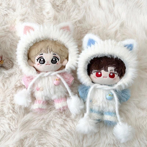 ［ぬい服］10/15/20cm 無属性 ぬいぐるみ用 お洋服【毛绒绒】