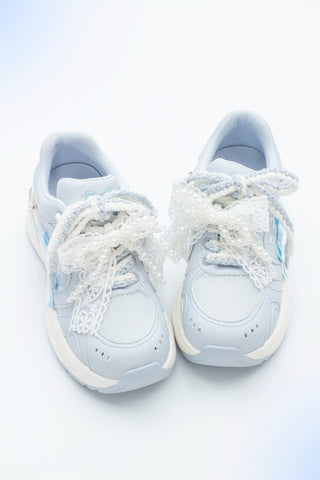 【受注予約】［靴］ロリータ パール リボン スニーカー【7CAIO1】