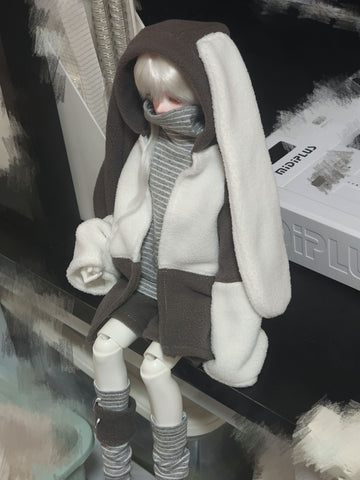 ［BJD服］1/4 1/5 1/6 ドール用 衣装セット【北极兔】