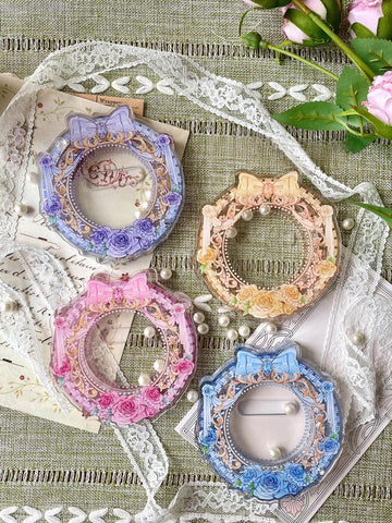 ［推し活グッズ］缶バッジアクリルフレーム 58～75mm【G340S3】