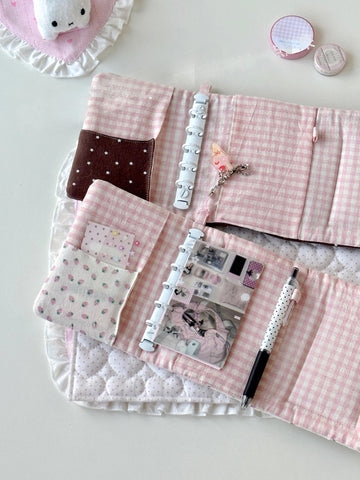 ［推し活グッズ］オリジナル 手帳 バインダー カバー A6/A7/M5/weeks【KA2A7D】