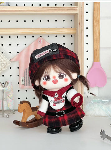 ［ぬい服］20cm 無属性 ぬいぐるみ用 お洋服【巧克力】