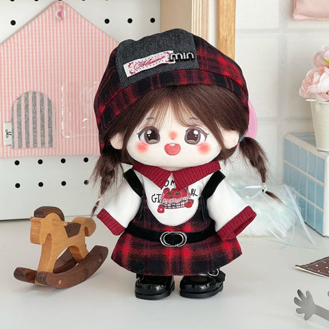 ［ぬい服］20cm 無属性 ぬいぐるみ用 お洋服【巧克力】