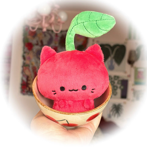 ［ぬい本体］無属性 動物 ぬいぐるみ【樱桃猫】