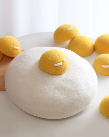 ［ファッション］焼き卵 ベレー帽【6T0XU4】