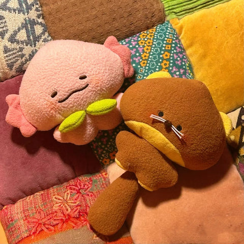 ［ぬい本体］無属性 動物 ぬいぐるみ【桃】