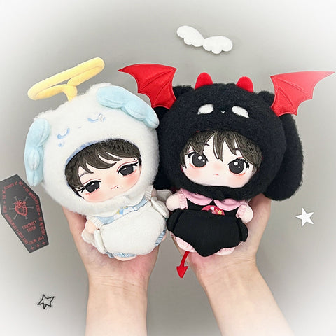 ［ぬい服］10cm 無属性 ぬいぐるみ用 お洋服【天使恶魔】